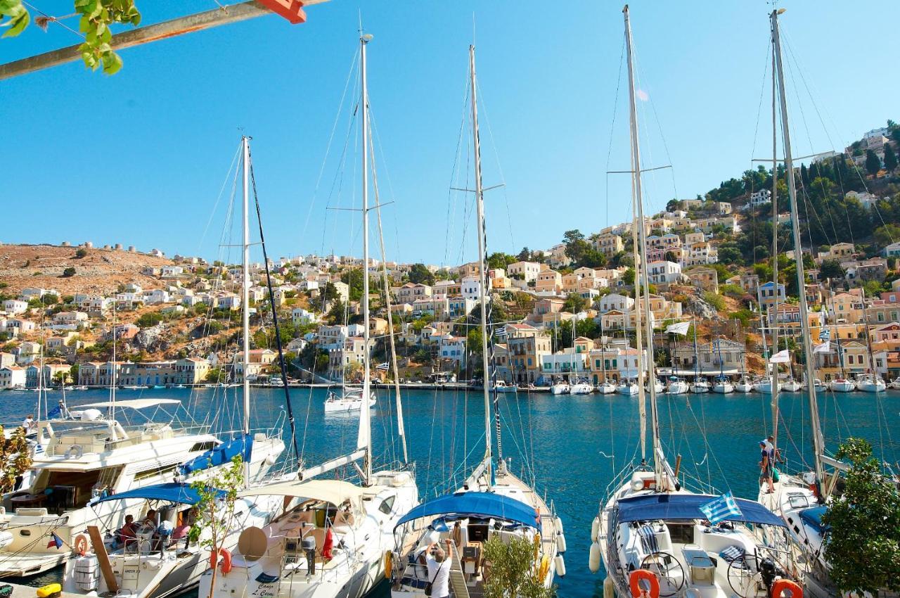 Symi Blue Port Apartment Exteriör bild
